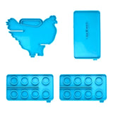 Egg Holder Epoxy Resin Silicone Plaster Mold with 8 Hole