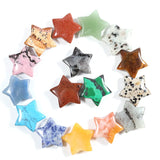 Rose Quartz Egg Mushroom Star Statue Carved Decoration