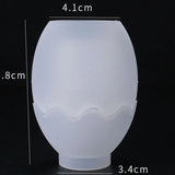 Irregular Shape Candle Holder Silicone Mold DIY Gypsum Concrete Resin Mold