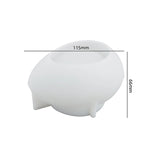 Irregular Shape Candle Holder Silicone Mold DIY Gypsum Concrete Resin Mold