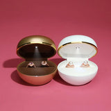 LED Ring Box Christmas Wedding Earrings Ring Display Holder