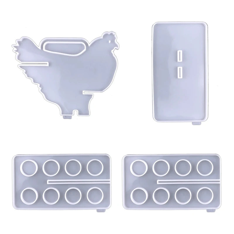 Egg Storage Rack Silicone Mould