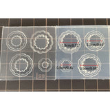 Egg Tart Earrings Silicone Decorative Pendant Mold Epoxy Resin Molds