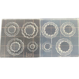 Egg Tart Earrings Silicone Decorative Pendant Mold Epoxy Resin Molds