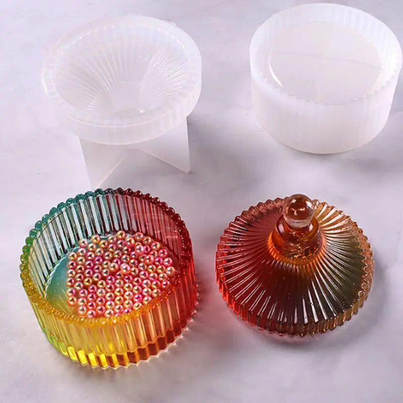 Eggs Crown Storage Box Silicone Mold DIY Crystal Epoxy Resin Mould