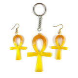 Egyptian Cross Earrings Silicone Mold for DIY Crafts