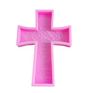 Egyptian Cross Silicone Mold for Epoxy Resin Crafts