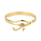 Egyptian Evil Eye Bracelet Bangle Stainless Steel African Bracelet