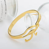 Egyptian Evil Eye Bracelet Bangle Stainless Steel African Bracelet
