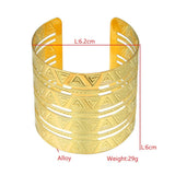 Egyptian Embossed Metal Bracelet Jewelry