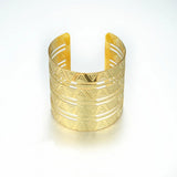 Egyptian Embossed Metal Bracelet Jewelry