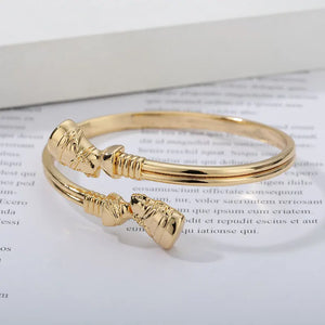 Egyptian Queen Nefertiti Bracelet for Women Stainless Steel