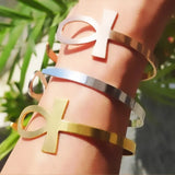 Egyptian Queen Nefertiti Bracelet for Women Stainless Steel