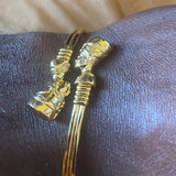Nefertiti Bangles Africa Couple Bracelet HipHop Punk Bracelets Jewellery