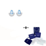 Egyptian Style Crystal Earrings Bride's Romantic Gift