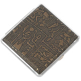 Egyptian Ultra-thin Cigarette Case - Sleek and Stylish Holder