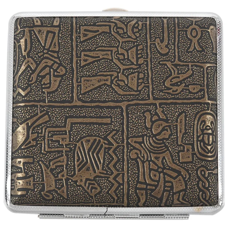 Egyptian Ultra-thin Cigarette Case - Sleek and Stylish Holder