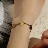 Eid Arabic Bracelet Happiness Bracelets-Patience Gratitude&Trust In God