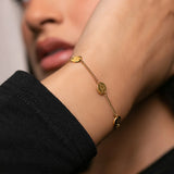 Eid Arabic Bracelet Happiness Bracelets-Patience Gratitude&Trust In God