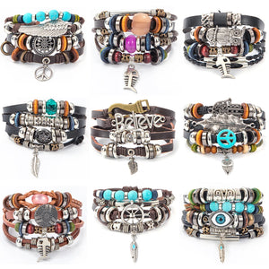 Bohemian Multi-layer Wrap Bracelet for Women