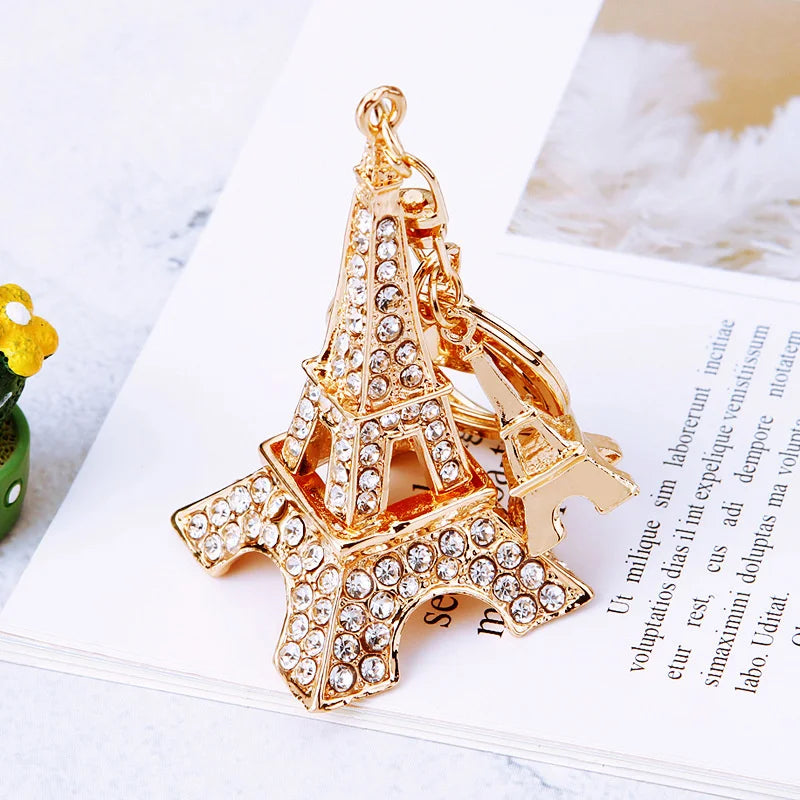 Eiffel Tower Keychain Paris Tour Eiffel Key Ring Decoration Key Holder