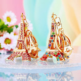 Eiffel Tower Keychain Paris Tour Eiffel Key Ring Decoration Key Holder