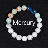 Solar System Bracelet Natural Stone Universe Planets Bead Bracelet