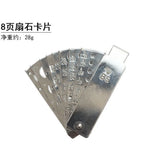 Gem Caliper Fan Stone Card Measurer Diamond Measuring Tool