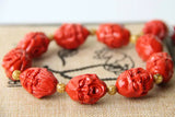 18 Arhats Cinnabar Bead Buddhism Amulet Bracelet