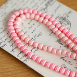 Striped Resin Beads Earrings DIY Jewelry Accessories