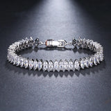 Zircon Crystal Bracelet For Women - Wedding Jewelry