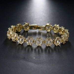 Charm Zircon Bracelet For Women Wedding Party Jewelry
