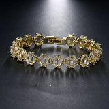 Charm Zircon Bracelet For Women Wedding Party Jewelry