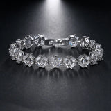 Charm Zircon Bracelet For Women Wedding Party Jewelry