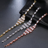 Crystal Zircon Wrap Bracelet For Women