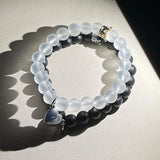 Luminous Couple Bracelet Magnetic Attachment Crown