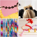 Rainbow Stretch String Cord for Bracelet Making