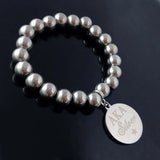 Greek Sorority Stainless Steel Letter Charm Women Jewelry