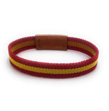 Spain Flag Elastic Bracelet Narrow