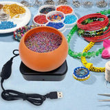 Electric Bead Spinner for Jewelry Making Beading Spinner