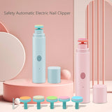 Electric Baby Nail Trimmer Infant Manicure Scissors
