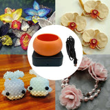 Electric Bead Spinner Adjustable Speed Bead for Seed Beads Jewelry Making Tool