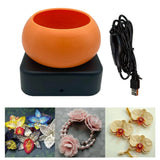 Electric Bead Spinner Adjustable Speed Bead for Seed Beads Jewelry Making Tool