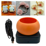 Electric Bead Spinner Adjustable Speed Bead for Seed Beads Jewelry Making Tool