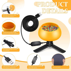 Electric Bead Spinner Kit for Jewelry Making DIY Bracelets Necklaces