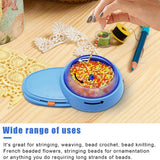 Electric Bead Spinner Kit, Automatic Beading Beads With 3 Rotate Bowl