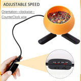 Electric Beads Spinner Kit Bead Spinner Bowl for Seed Beads