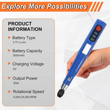 Cordless USB Rechargeable Hand Drill Kit for Jewelry Making