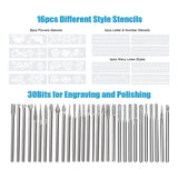 Rechargeable Engraving Pen for Glass Carving