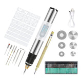Rechargeable Engraving Pen for Glass Carving